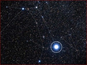 Un asteroide eclipsará a la estrella Sirius esta noche