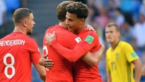 Inglaterra semifinalista: superó a Suecia por 2 a 0
