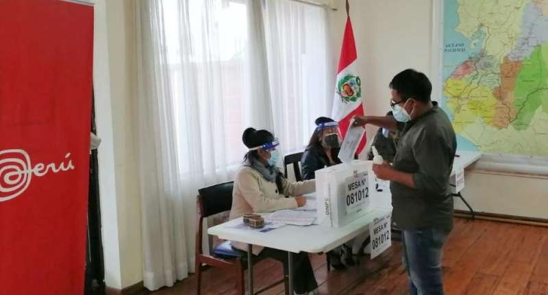 Segunda vuelta electoral entre Fujimori y Castillo