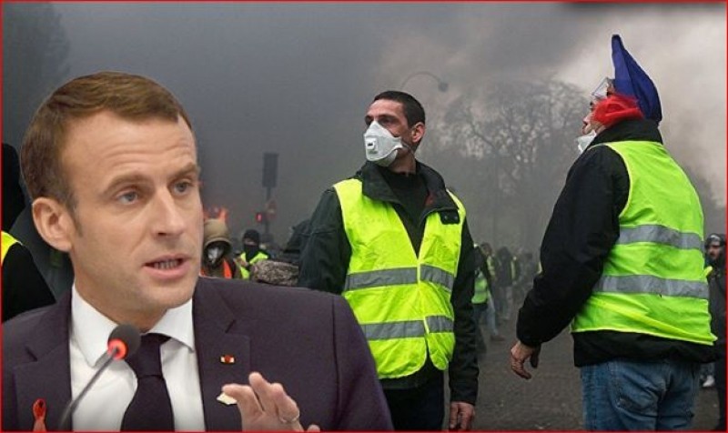 Macron reconoce reclamos de los “chalecos amarillos”