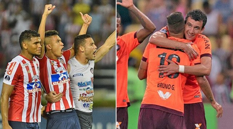 Primera final entre Junior y Atlético Paranaense en Barranquilla