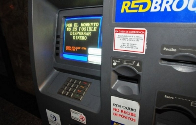 BROU inhabilitará cajeros automáticos sin sistema de entintado