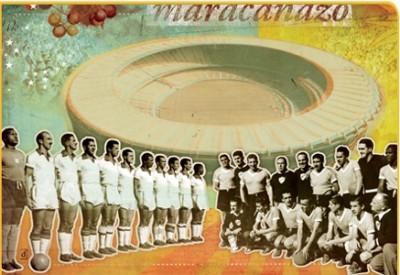 Los equipos de Brasil y Uruguay en 1950