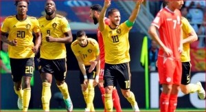 Bélgica goleó 5-2 y clasificó; Túnez se despide