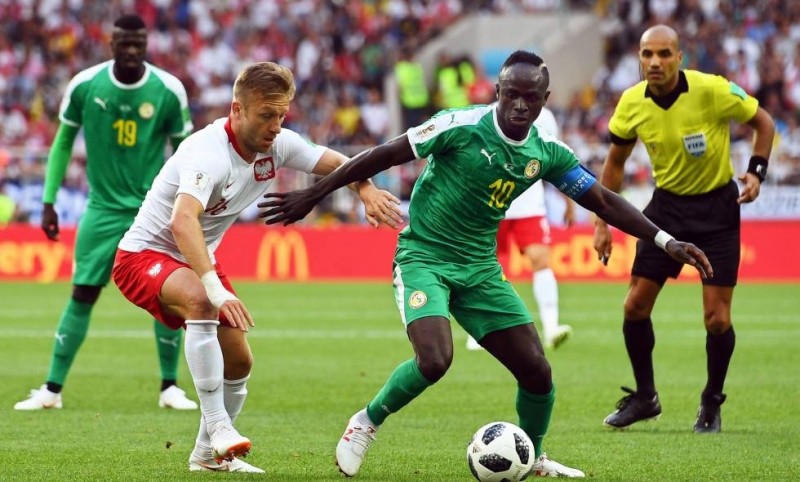 Senegal derrotó a Polonia por 2 a 1