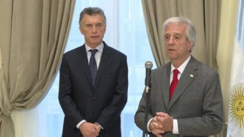 Reunión de presidentes de Argentina y Uruguay este miércoles