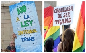 Transcurre el prereferréndum contra la Ley Integral para Personas Trans