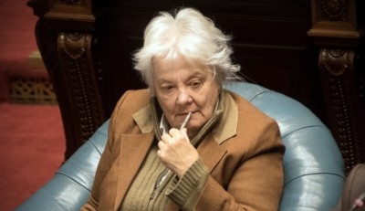 Lucía Topolansky asumió la vicepresidencia de la República