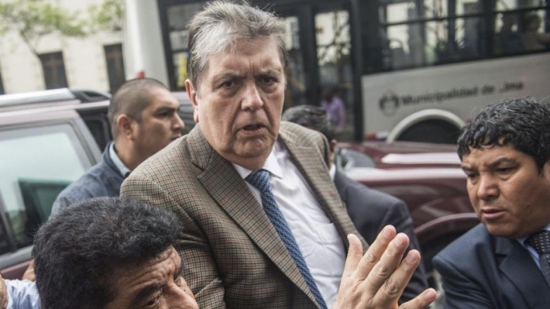 Se suicidó el ex presidente peruano Alan García