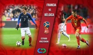Primera semifinal: Francia - Bélgica