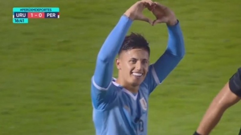 Uruguay derrotó a Perú por 1 a 0 con total justicia