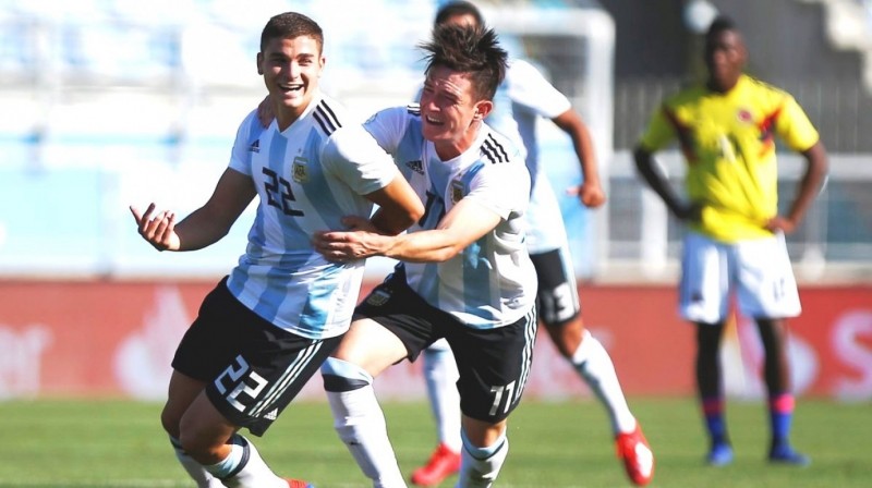 Triunfo de Argentina ante Colombia por 1 a 0