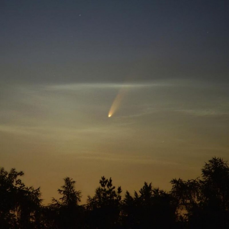 Llega el cometa más brillante de los últimos 7 años