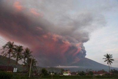 Inminente erupción de volcán Agung en Bali
