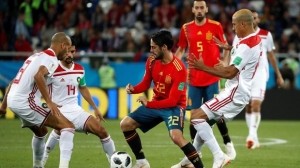 Agónico empate de España ante Marruecos 2 a 2