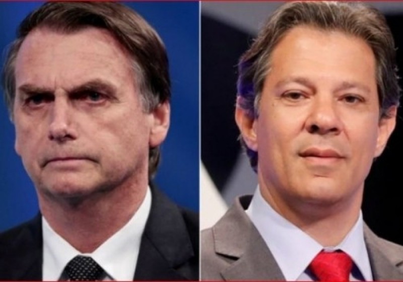 Primera encuesta da ganador a Bolsonaro con 54% de los votos