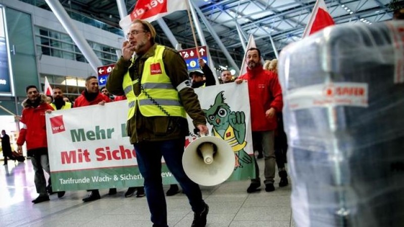 Cientos de vuelos cancelados por huelga en aeropuertos