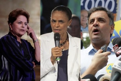 Elecciones en Brasil: Aécio Neves podría quedar segundo; habrá balotaje con Dilma Rousseff
