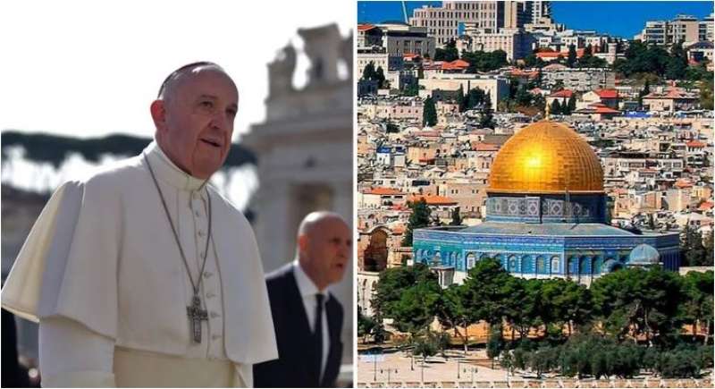 El papa Francisco pide el cese de violencia en Jerusalén