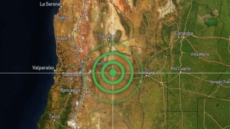 Terremoto de 5,2 grados en Mendoza
