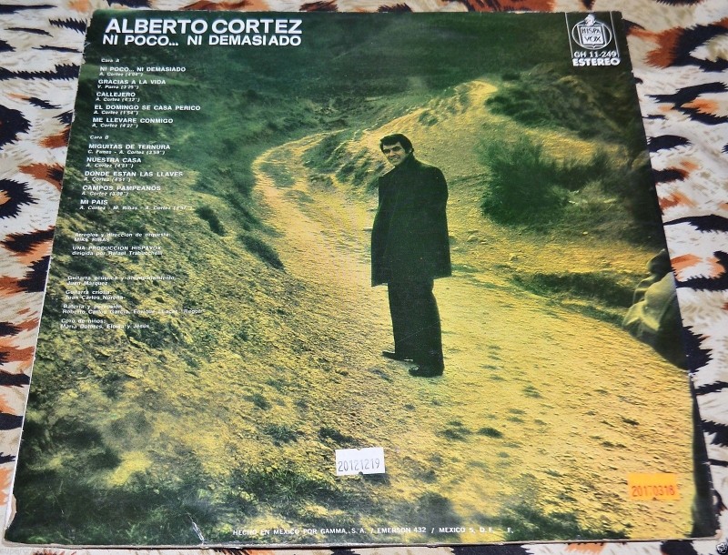 Alberto Cortez - Ni poco ni demasiado