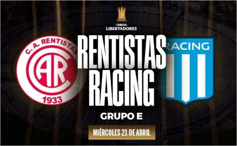 Rentistas recibe a Racing de Avellaneda en el Centenario