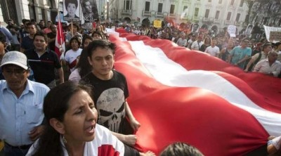 Protestas ante el indulto al expresidente Fujimori