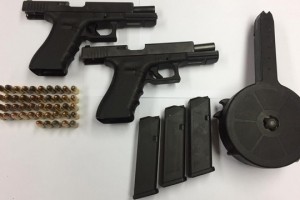 Se recuperan armas y municiones pertenecientes a la Policía
