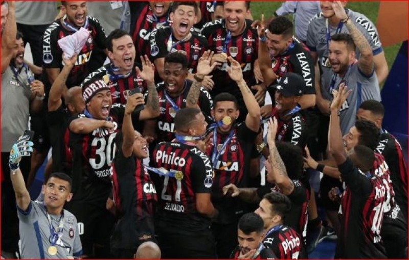 Atlético Paranaense es el campeón de la Sudamericana